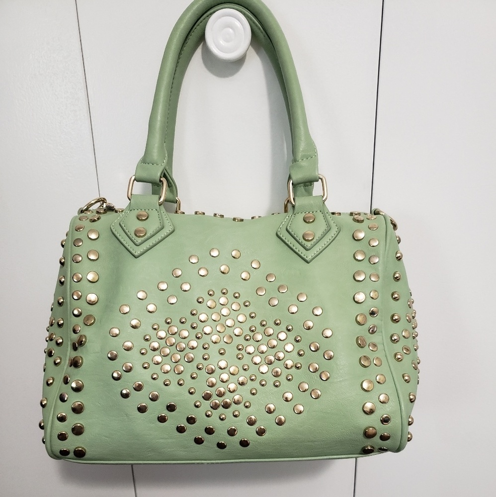 MMS mint satchel purse